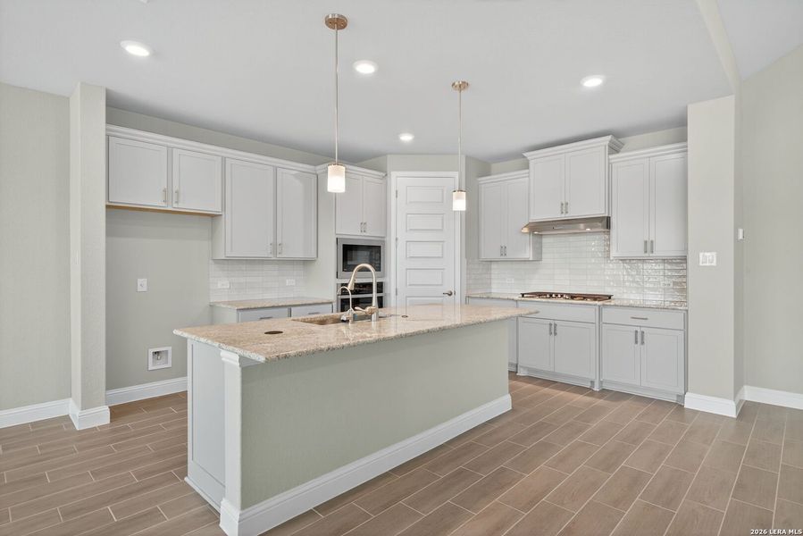 Furnished interior view inside a new home in , Castroville (Image 8).