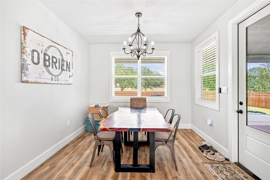 Furnished interior view inside a new home in , Cuero (Image 17).