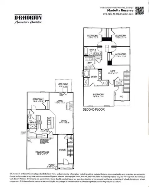 2D floor plan layout of this home in , Marietta, GA (Image 2). 2D floor plan layout of this home in , Marietta, GA (Image 2).