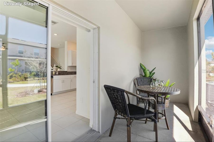 Exterior details and patio area of a home in , Land O' Lakes (Image 22).