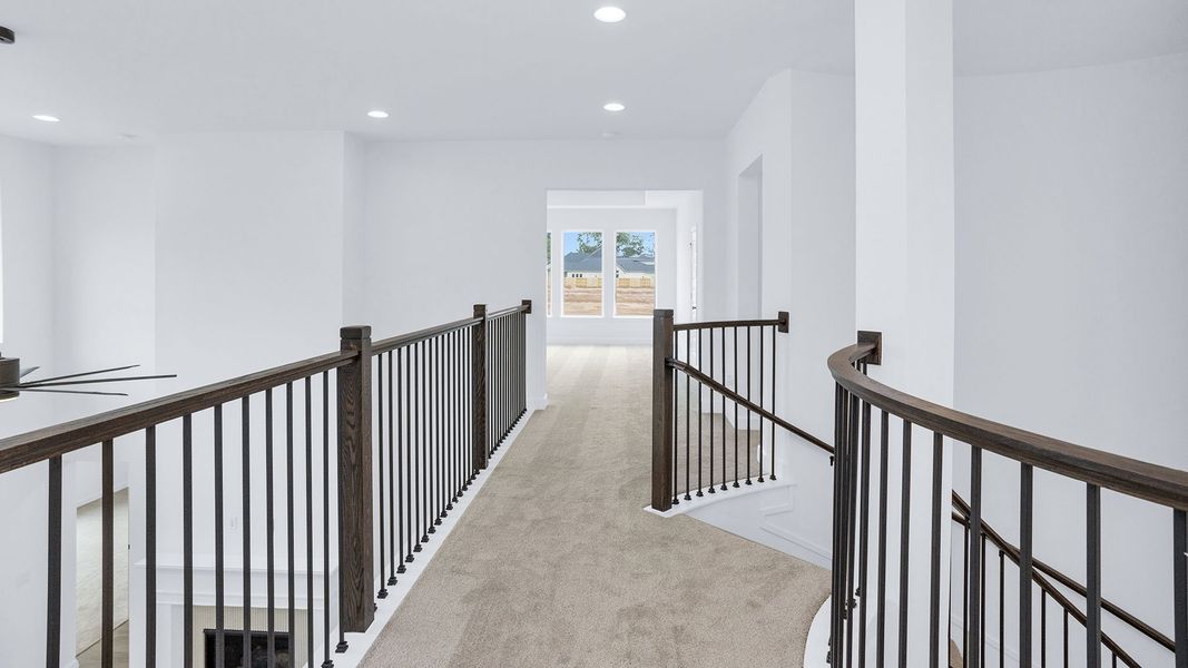 Spacious, unfurnished interior of a new home in Audubon, Magnolia (Image 14). Spacious, unfurnished interior of a new home in Audubon, Magnolia (Image 14).