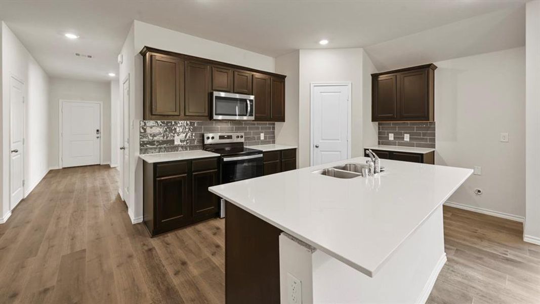 Furnished interior view inside a new home in Waverly Estates, Josephine (Image 4). Furnished interior view inside a new home in Waverly Estates, Josephine (Image 4).