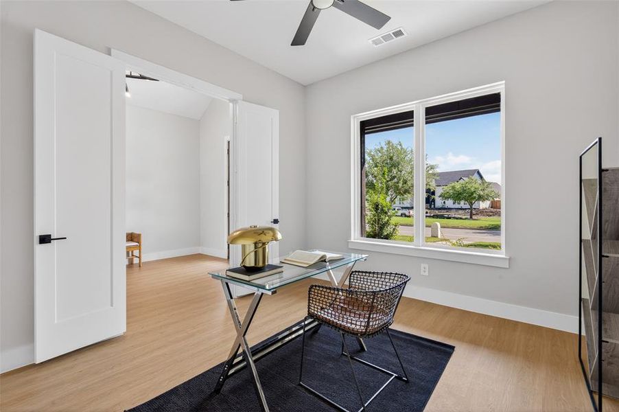 Furnished interior view inside a new home in , Forney (Image 8).
