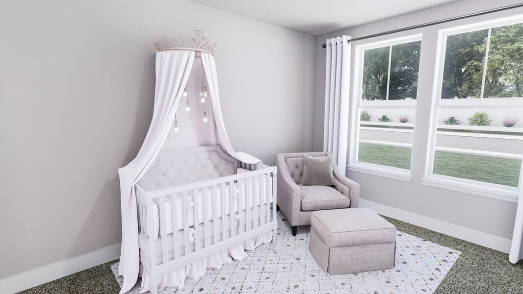 Representative furnished interior of a home built from the Logan by Tri Pointe Homes in Somerset Park, Rockwall (Image 13).
