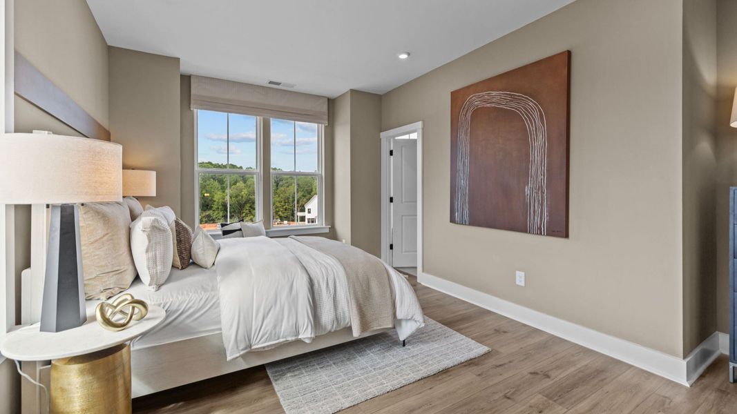 The Landon Plan by DRB Homes in Charlotte, NC,-  Bedroom