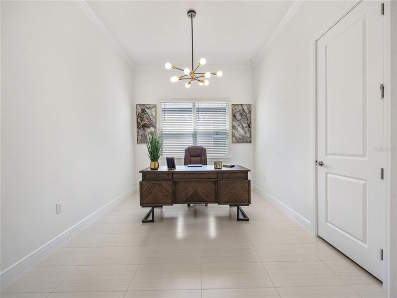 Furnished interior view inside a new home in , Ocala (Image 6).