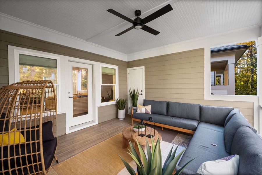 Representative exterior details of a home built from the The Kennedy by JW Collection in Devin's Shire, Kennesaw (Image 4).