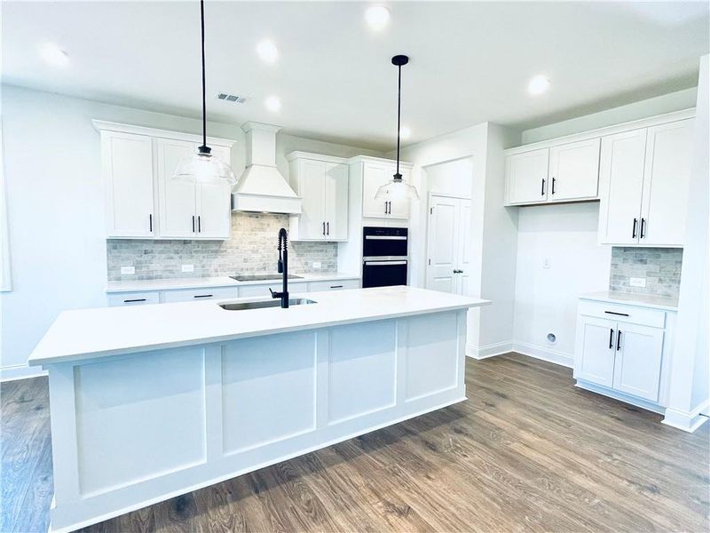 Furnished interior view inside a new home in Hopewell Reserve, Cumming (Image 9). Furnished interior view inside a new home in Hopewell Reserve, Cumming (Image 9).