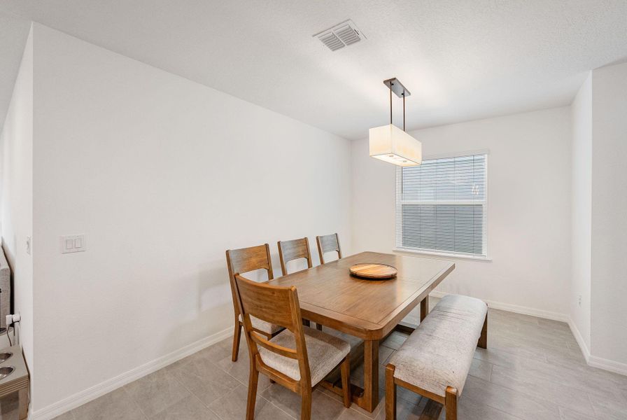 Furnished interior view inside a new home in , Port St. Lucie (Image 34).