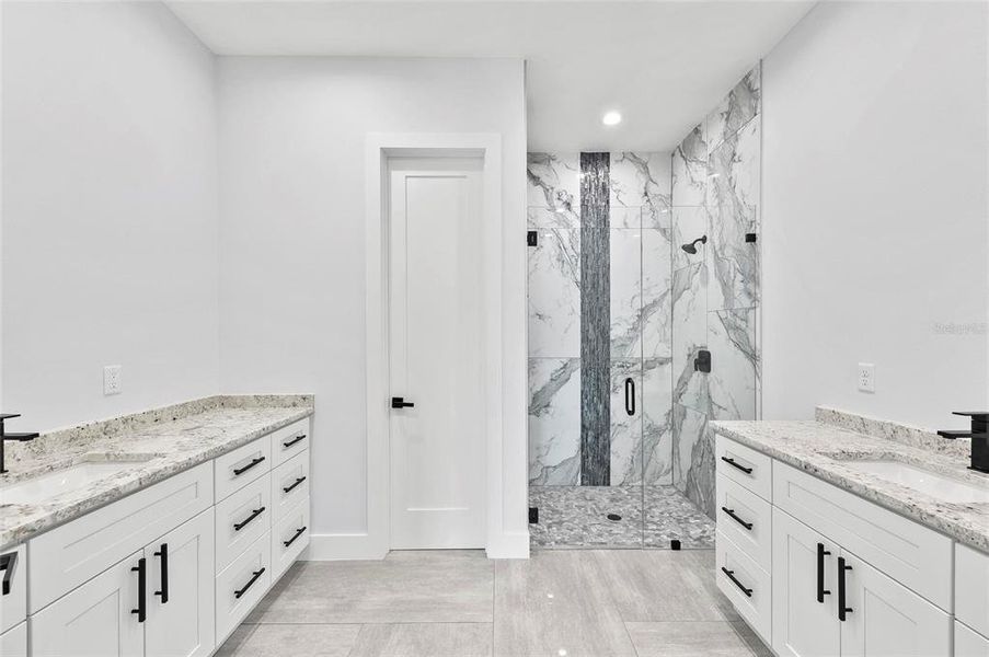 Furnished interior view inside a new home in , Palmetto (Image 16).