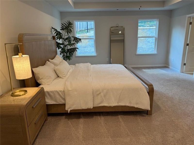 Furnished interior view inside a new home in The Village at Shallowford, Kennesaw (Image 19). Furnished interior view inside a new home in The Village at Shallowford, Kennesaw (Image 19).