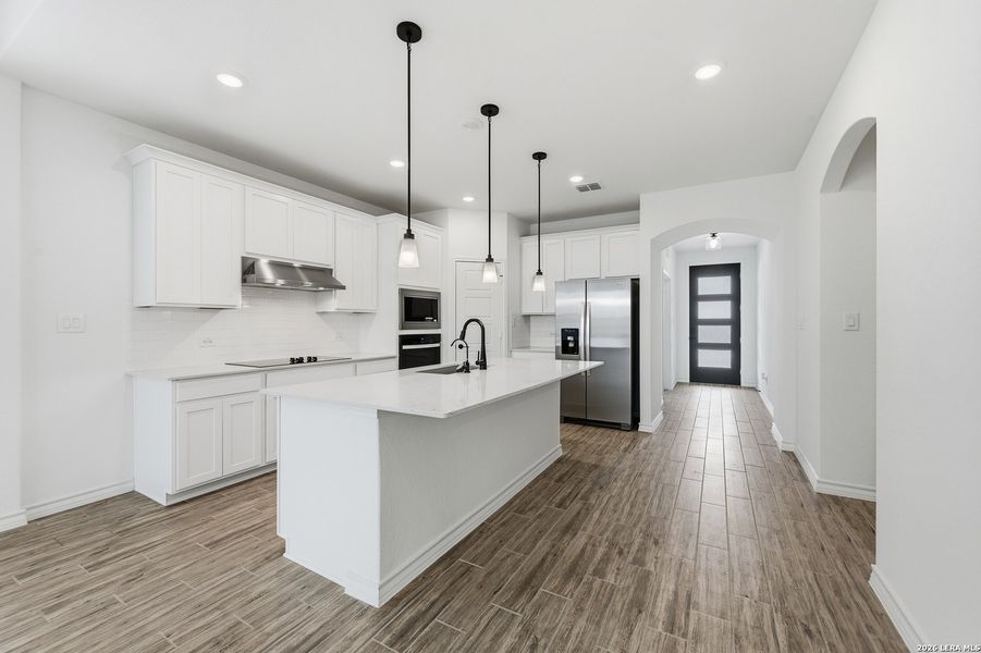 Furnished interior view inside a new home in Horizon Ridge, San Antonio (Image 6).