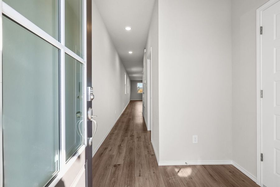 Representative unfurnished interior of a home built from the The Frio F by Davidson Homes LLC in Heartland, Heartland (Image 13). Representative unfurnished interior of a home built from the The Frio F by Davidson Homes LLC in Heartland, Heartland (Image 13).