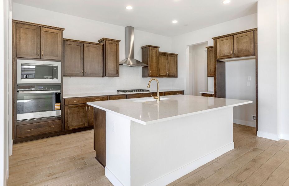 Furnished interior view inside a new home in Vistoso Canyon Estates, Oro Valley (Image 12).