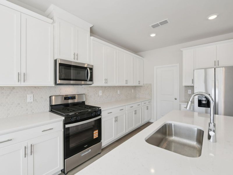 Furnished interior view inside a new home in Preserve at Mountain Creek, Pendergrass (Image 8).