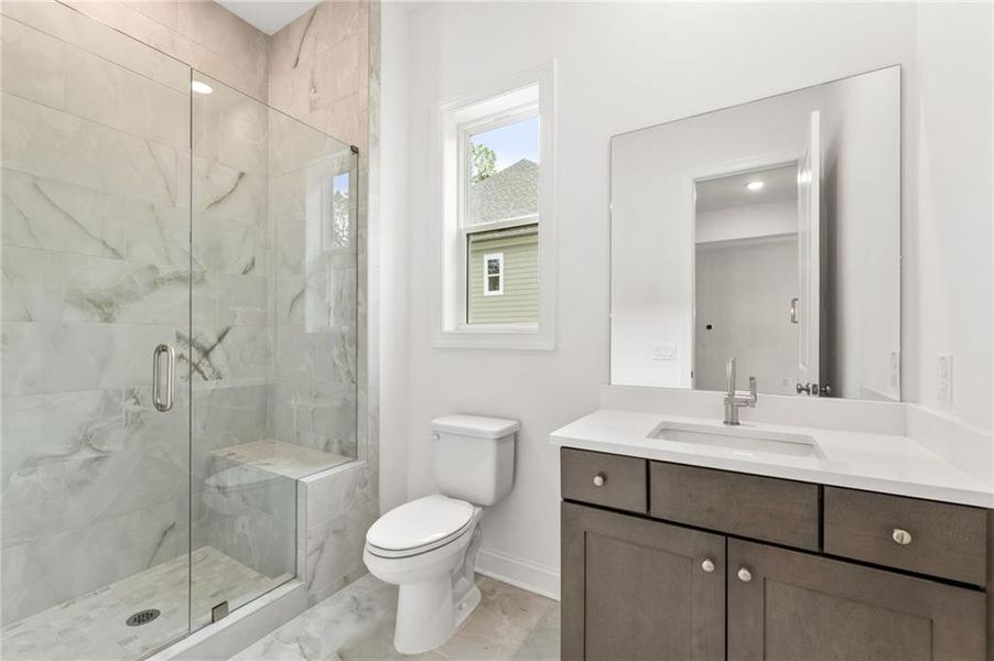 Furnished interior view inside a new home in Ashbury Commons, Powder Springs (Image 11).