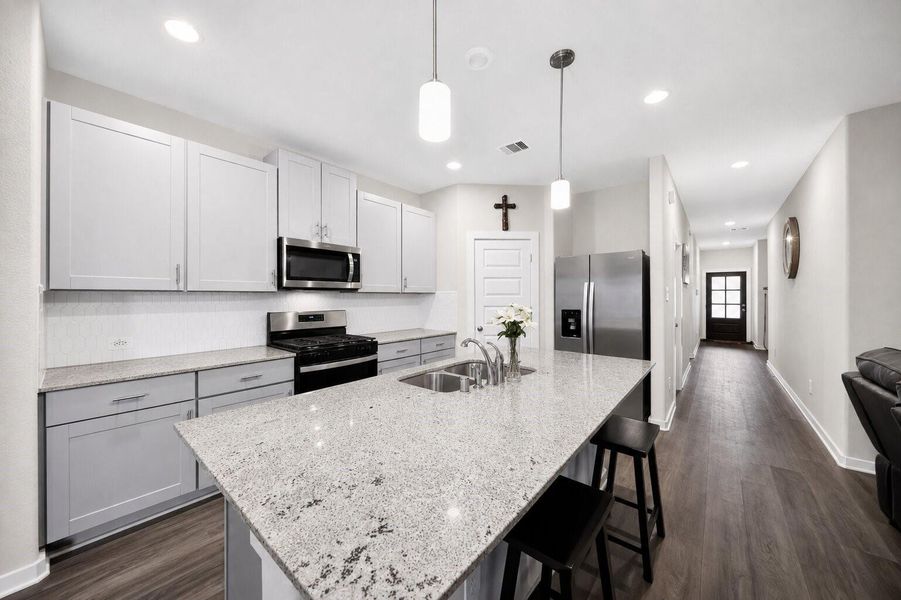 Furnished interior view inside a new home in Magnolia Place, Magnolia (Image 15). Furnished interior view inside a new home in Magnolia Place, Magnolia (Image 15).