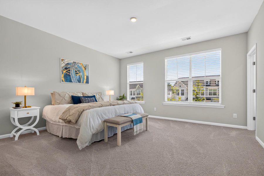 Furnished interior view inside a new home in , Summerville (Image 19). Furnished interior view inside a new home in , Summerville (Image 19).