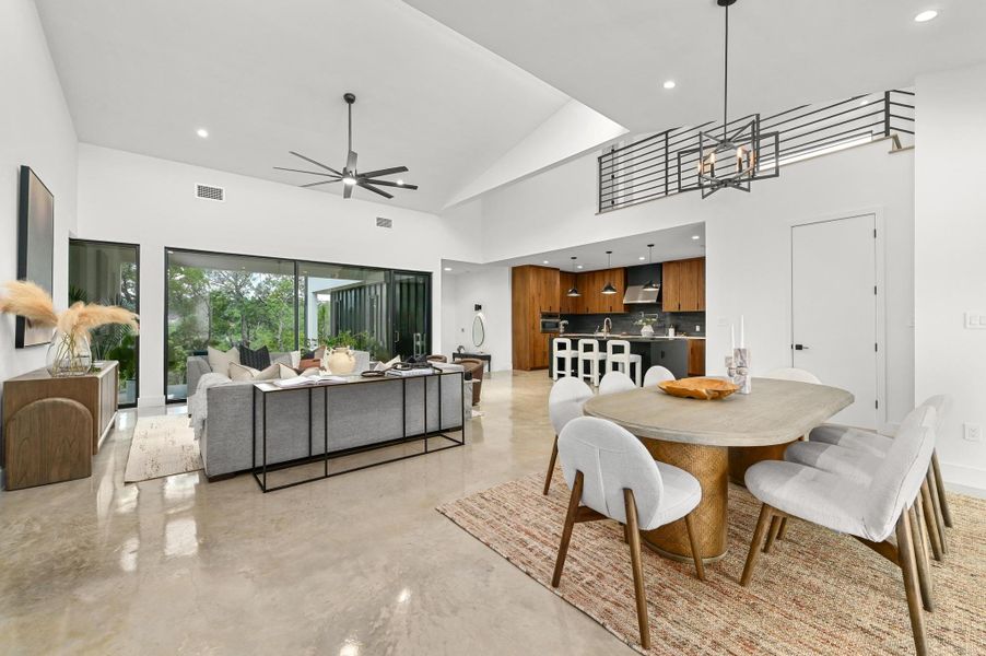 Furnished interior view inside a new home in , Jonestown (Image 17). Furnished interior view inside a new home in , Jonestown (Image 17).