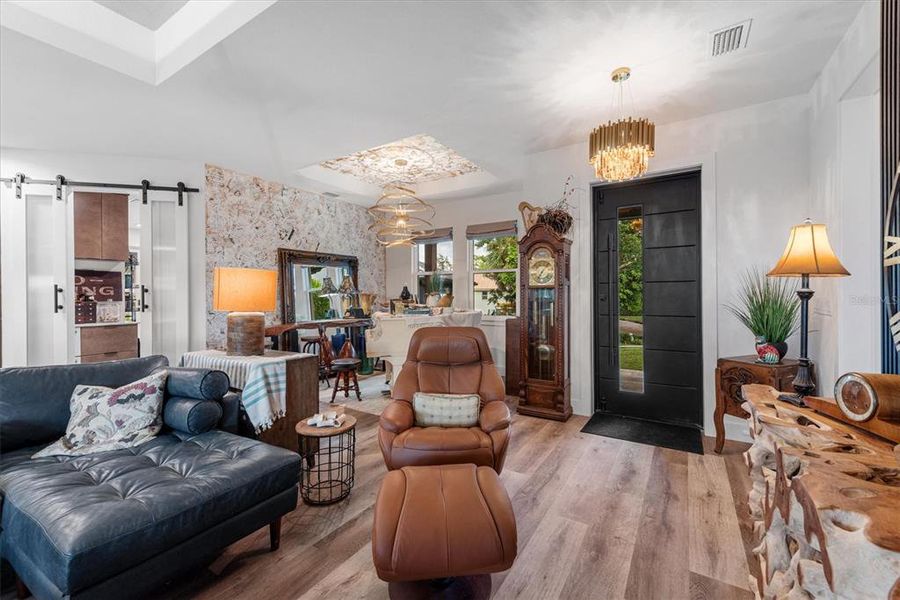 Furnished interior view inside a new home in , Punta Gorda (Image 51).