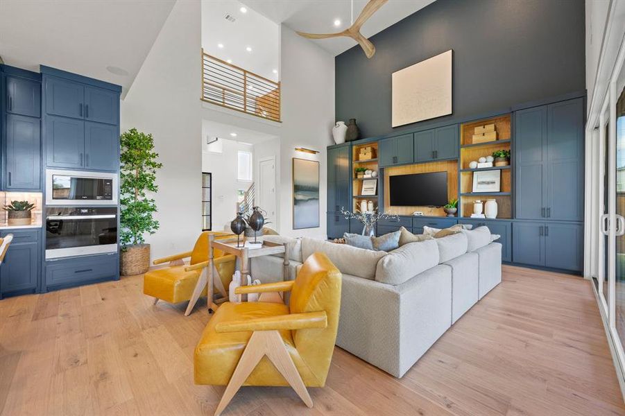 Furnished interior view inside a new home in The Arbors at Lakewood Village, Lakewood Village (Image 26). Furnished interior view inside a new home in The Arbors at Lakewood Village, Lakewood Village (Image 26).