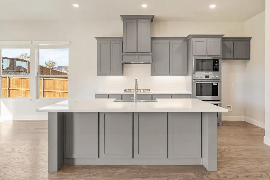 Furnished interior view inside a new home in Rockwood 90, Mansfield (Image 6).