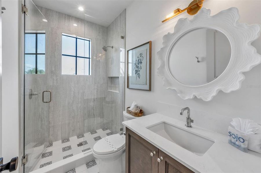 Furnished interior view inside a new home in , Anna Maria (Image 73).