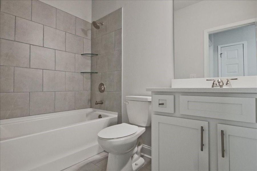 Furnished interior view inside a new home in Cooper's Walk, Loganville (Image 9).
