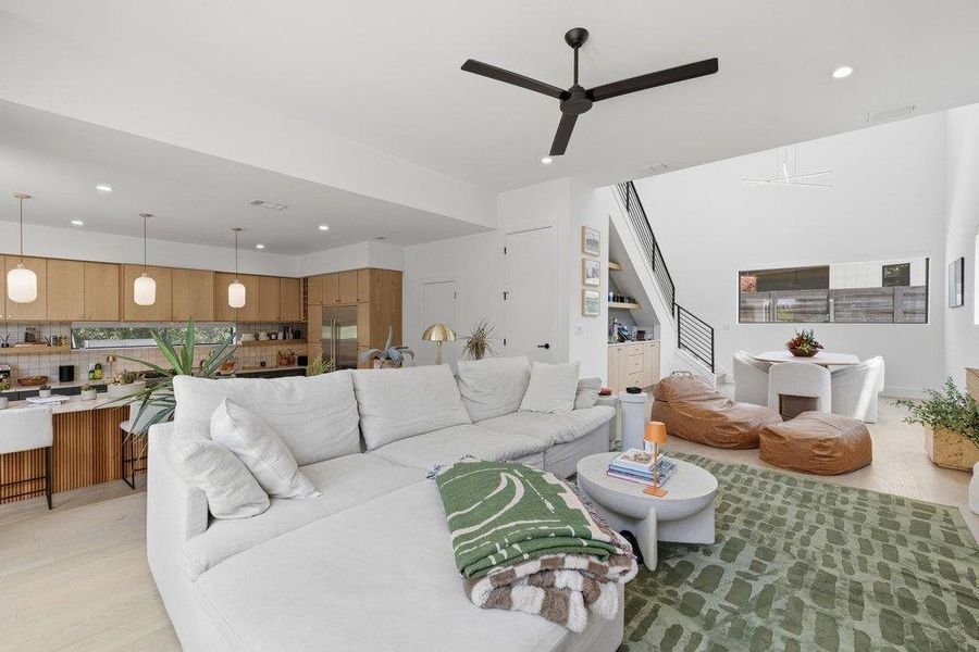 Furnished interior view inside a new home in , Austin (Image 20).