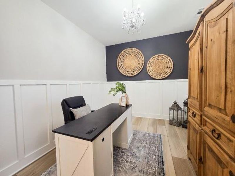 Furnished interior view inside a new home in , Hoschton (Image 31).