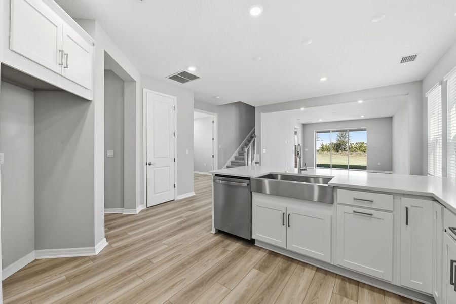 Furnished interior view inside a new home in Skye Ranch Community Group Page, Sarasota (Image 5).