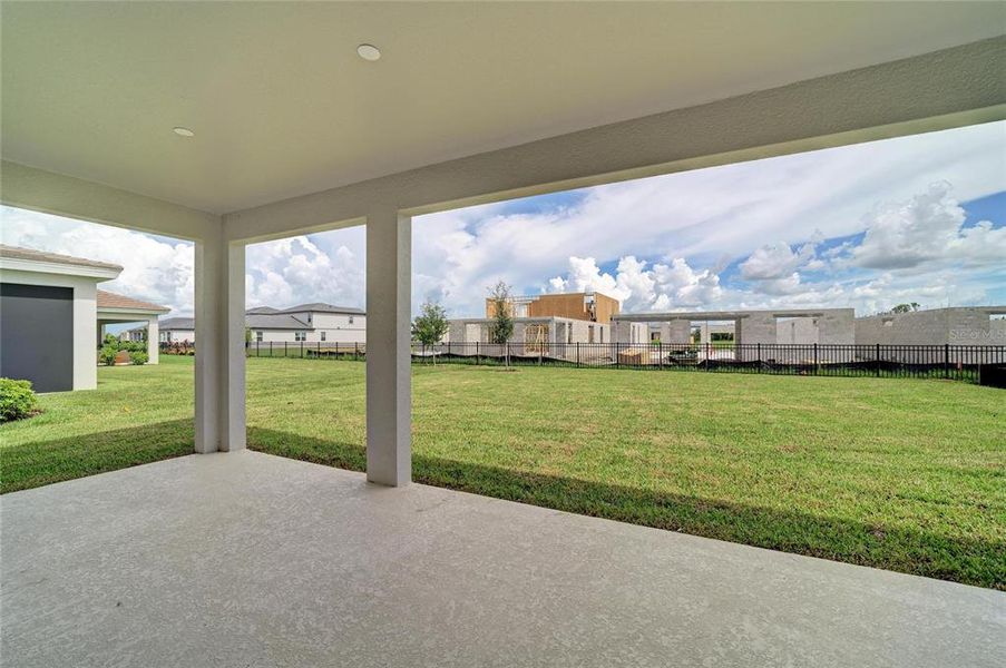 Exterior details and patio area of a home in North River Ranch, Parrish (Image 3).