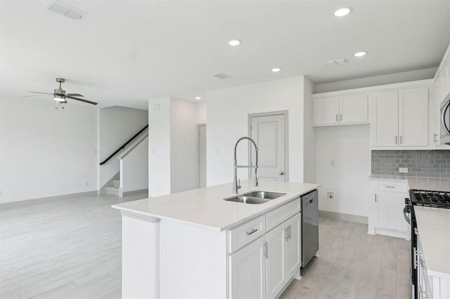 Furnished interior view inside a new home in AnaCapri, Anna (Image 8).