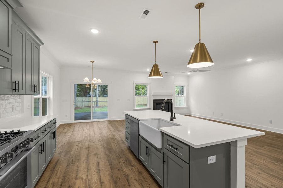 Furnished interior view inside a new home in , Mount Pleasant (Image 6).