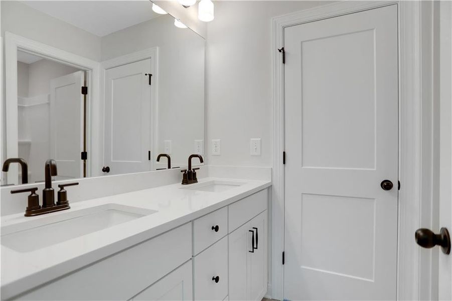Furnished interior view inside a new home in Twin Lakes, Hoschton (Image 8).