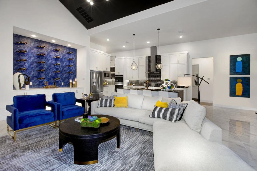 The Lauren II Family Room The Lauren II Family Room