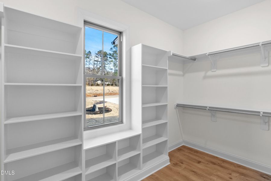 Primary Walk-in closet