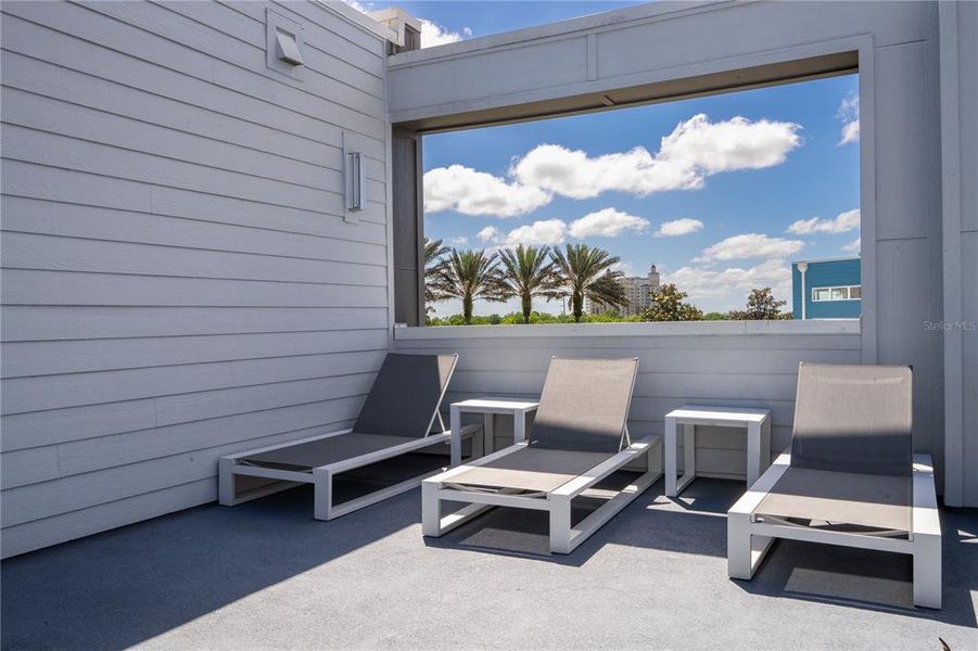 Exterior details and patio area of a home in , Reunion (Image 21). Exterior details and patio area of a home in , Reunion (Image 21).