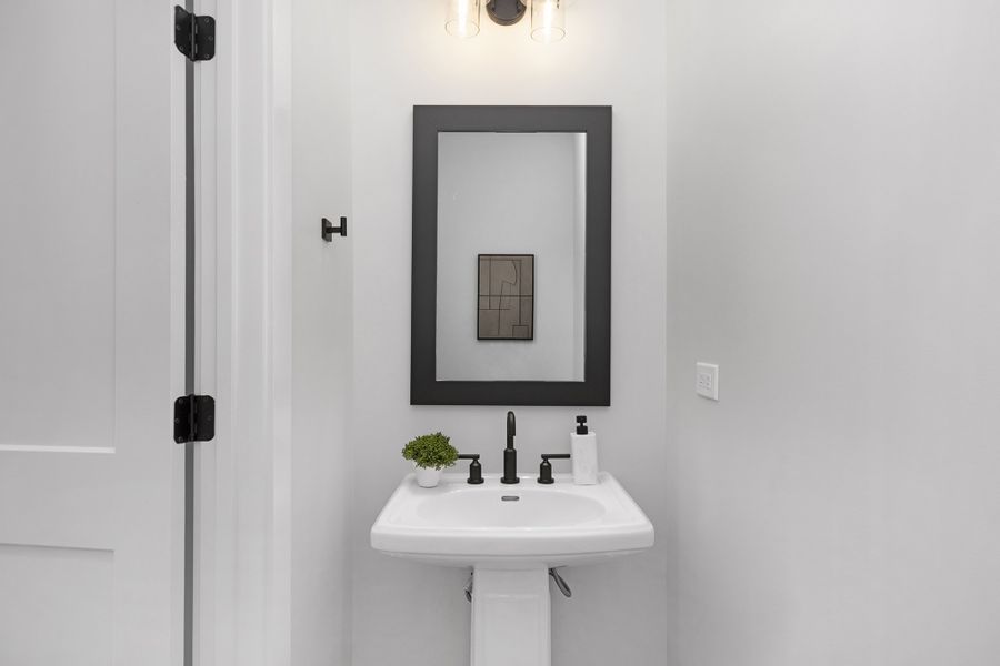 Pomona End Unit - Powder Room