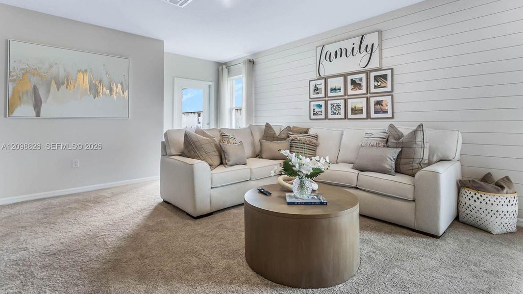 Furnished interior view inside a new home in Cascades, Davenport (Image 8).