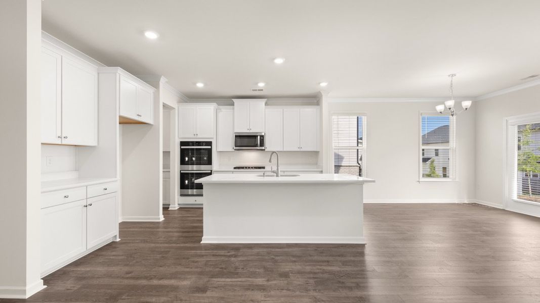 Representative furnished interior of a home built from the Hampshire by D.R. Horton in The Gates at Pates Creek, Hampton (Image 5). Representative furnished interior of a home built from the Hampshire by D.R. Horton in The Gates at Pates Creek, Hampton (Image 5).