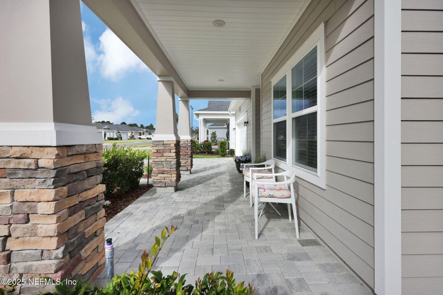 Exterior details and patio area of a home in , St. Augustine (Image 26).