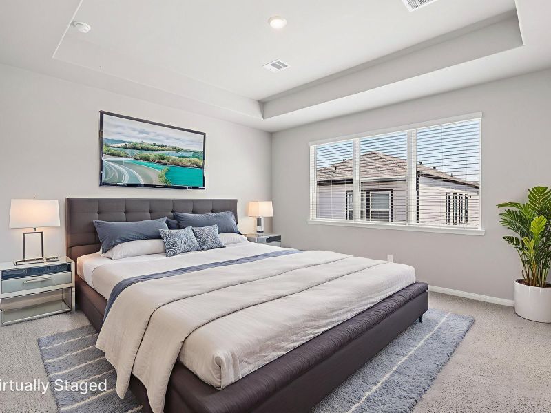 Furnished interior view inside a new home in Kemah Crossing - Luxe Series, Kemah (Image 13).