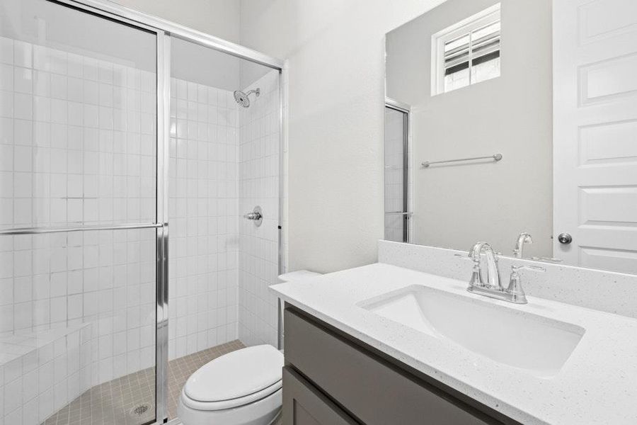 Furnished interior view inside a new home in Double Eagle Ranch, Cedar Creek (Image 9). Furnished interior view inside a new home in Double Eagle Ranch, Cedar Creek (Image 9).