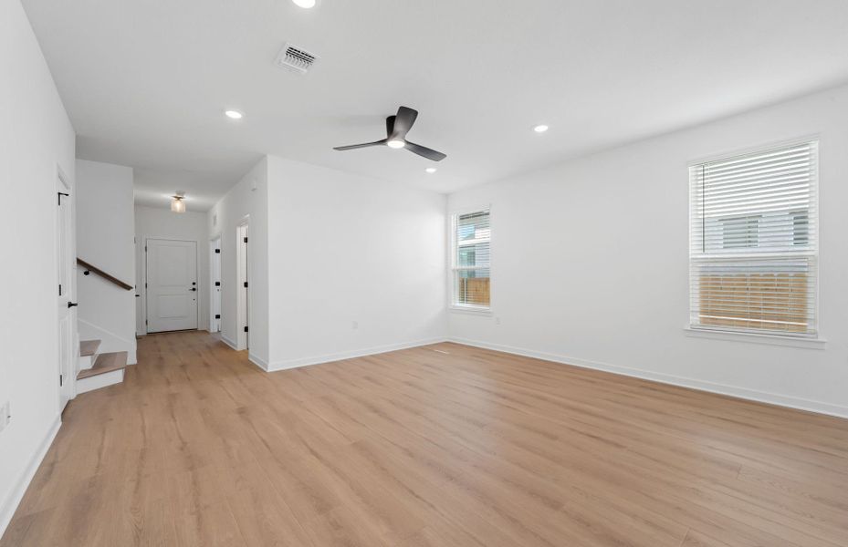 Spacious, unfurnished interior of a new home in Woodside, Georgetown (Image 17). Spacious, unfurnished interior of a new home in Woodside, Georgetown (Image 17).