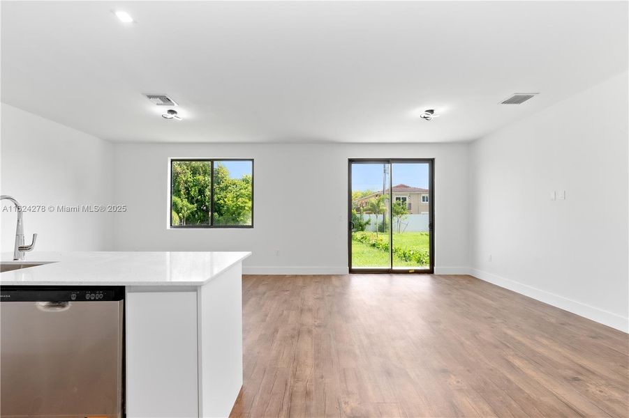 Furnished interior view inside a new home in , Florida City (Image 9).