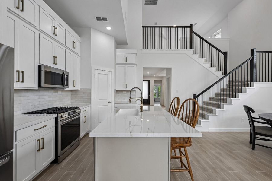 Furnished interior view inside a new home in Jubilee 45', 70', Hockley (Image 12).