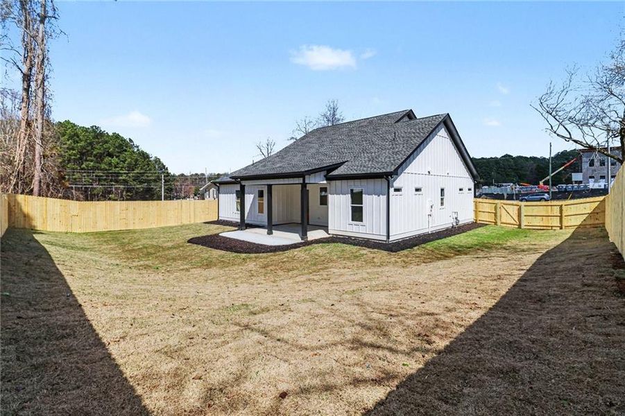 Exterior details and patio area of a home in , Lawrenceville (Image 4).