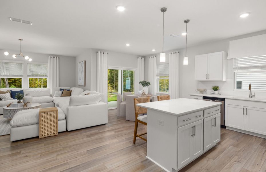 Representative furnished interior of a home built from the Ibis by Centex in Carpenter Falls, Durham (Image 7).