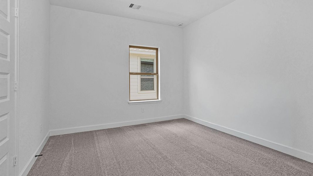Spacious, unfurnished interior of a new home in Bridgeland, Cypress (Image 8).
